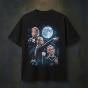 Funny Sophie 3 Wolves Moon Shirt Wolf Moon Parody Sports Shirt N