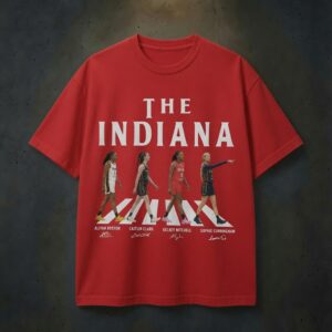 Indiana Basketball Walking Road Funny Shirt Clark Sophie Cunningham Shirt N