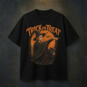 Visão alternativa de Sophie Trick Or Treat Shirt Dont Point At Me Witch Tee Funny Halloween Shirt N