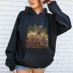 Alternative view of Yellowstone Bison Incident Rodeo Judge T Shirt