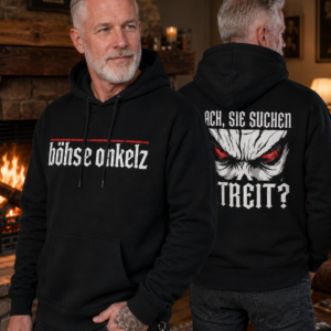Böhse Onkelz “Ach, Sie Suchen Streit” hoodie, Sweatshirt,Long Sleeve - Afbeelding 2