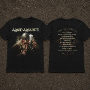 Amon Amarth The Allfather Awakens T-Shirt. 2026 Limited Tour Shirt