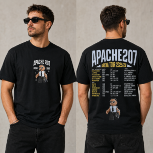 Apache 207 Arena Tour 202526 Flight Crew T-Shirt, Hoodie, Sweater Limited Edition - Afbeelding 2