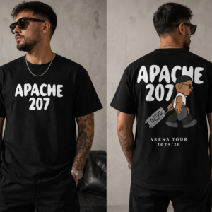 Alternative view of Apache 207 Arena Tour 202526 T-Shirt