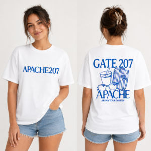 Apache 207 Gate 207 Arena Tour 202526 T-Shirt - immagine 3
