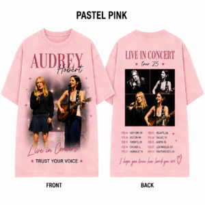 Audrey Hobert Live & Loved Double-Sided Concert Tee