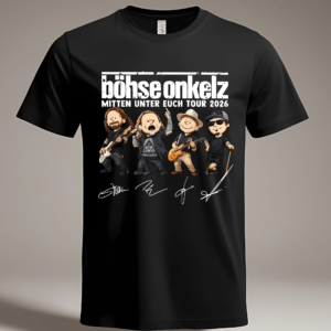 Böhse Onkelz 2026 Shirt, Fashion Cotton, Full Colors - Afbeelding 2