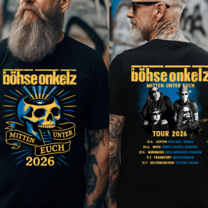 Böhse Onkelz 2026 Shirt, Fashion Full Sizes, For Men, For Women tshirt, hoodie style