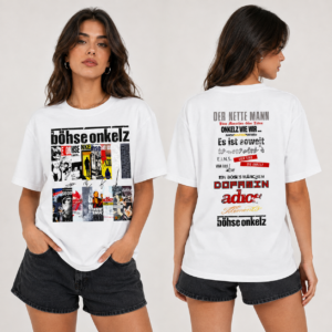 Böhse Onkelz Album Collage T-Shirt - Afbeelding 2