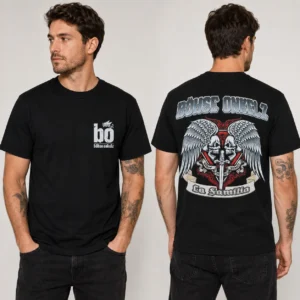 Böhse Onkelz La Familia Skull Wings T-Shirt - Afbeelding 2