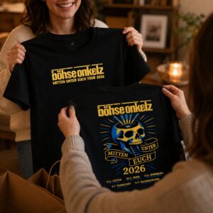 Böhse Onkelz Mitten Unter Euch Tour 2026 Tshirt Sweatshirt Hoodie - Afbeelding 3