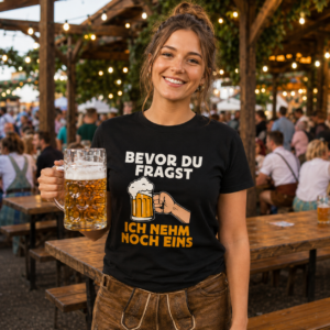 Alternative view of Bevor Du Fragst Ich Nehm Noch Eins Beer Festival T-Shirt
