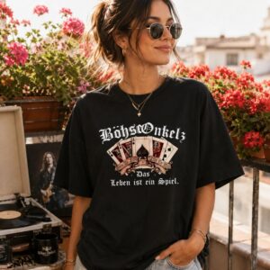 Bohse Onkelz Das Leben Ist Ein Spiel Tshirt Sweatshirt Hoodie - Afbeelding 3