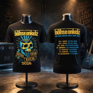 Böhse Onkelz Mitten Unter Euch Tour 2026 T-Shirt - Rock Fan