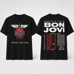 Bon Jovi Forever Tour 2026 Shirt - Bild 3