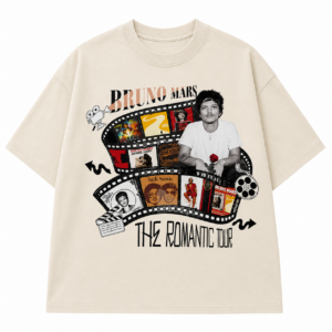 Bruno Mars Album Timeline Shirt