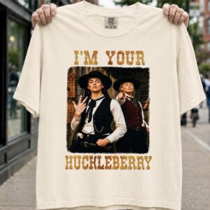 Comfort Colors Sophie Cunningham I'm Your Huckleberry Shirt - Image 4