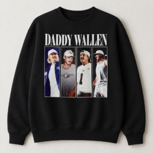Daddy Wallen Vintage Collage T-Shirt, Sweatshirt & Hoodie – Country Music Fan Shirt - Afbeelding 4
