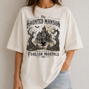 Disney Halloween Mickey Haunted Mansion Shirt, Mickey Halloween Shirt