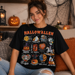 Halloween Country Music T Shirt - Afbeelding 3