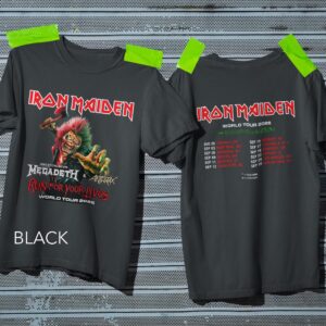 Iron Maiden tour shirt 2026, Heavy Metal Tour Shirt - Afbeelding 3