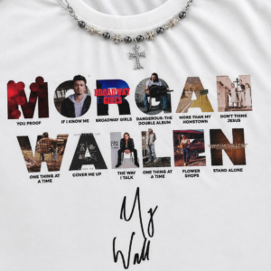 Morgan Wallen Album Collage T-Shirt, Country Music Fan Graphic Tee, Morgan Wallen Signature Shirt - Afbeelding 2