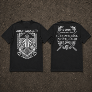 Put your back into the oar. T-shirt. Amon Amarth. 2026 Tour Shirt