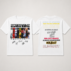 Scorpions Greatest Hits & Signatures T-Shirt