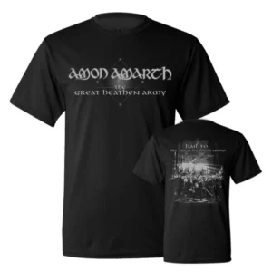 The Great Heathen Army (Grey Scale)- Amon Amarth Hoodie, Sweatshirt, T-Shirt