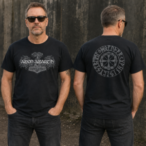 Viking Horses T-shirt zwart van Amon Amarth
