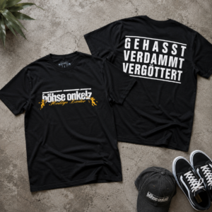 Gehasst, verdammt, vergöttert – T-Shirt, Langarmshirt, Hoodie, Sweatshirt