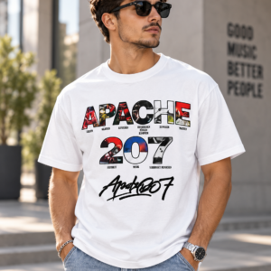 Apache 207 Fan T-Shirt – Musik verbindet Menschen