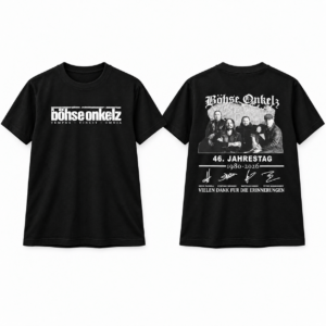 Böhse Onkelz 46 Jahrestag 1980–2026 Tempus Vincit Omnia T-Shirt