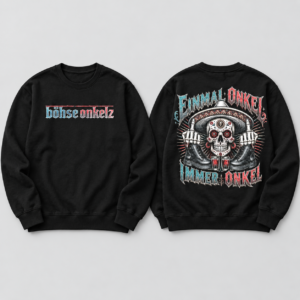 Böhse Onkelz Einmal Onkel Immer Onkel Shirt Hoodie Pullover Fan Geschenk - Afbeelding 2