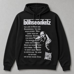 Böhse Onkelz Fan Shirt – Fürs Leben Rock T-Shirt Schwarz - Imagem 3