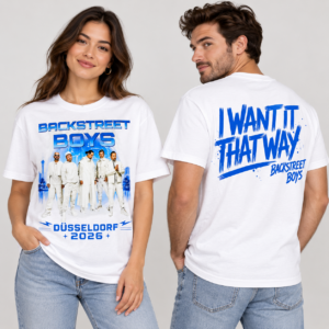 Backstreet Boys Düsseldorf 2026 Shirt