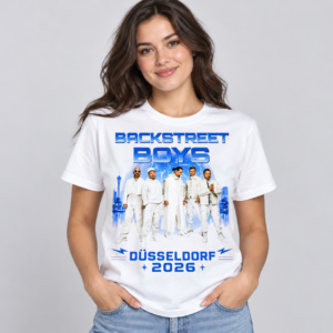 Alternative view of Backstreet Boys Düsseldorf 2026 Shirt