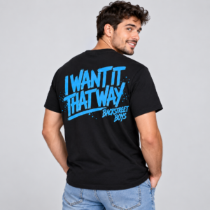 Alternative view of Backstreet Boys Düsseldorf 2026 Shirt, I Want It That Way Shirt