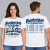 Backstreet Boys Into The Millennium 2026 Düsseldorf T-Shirt mit Front und Rückendruck