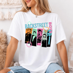 Backstreet Boys Millenium Retro 90s Vintage Fan T-Shirt - Billede 2