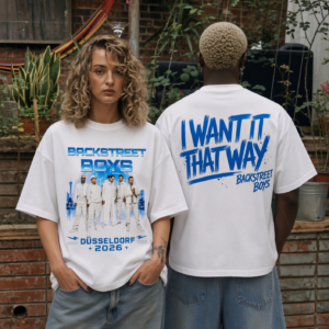 Backstreet Boys “I Want It That Way” Geldorf 2026 T-Shirt