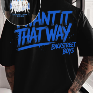 Alternative view of Backstreet Boys “I Want It That Way” Geldorf 2026 T-Shirt