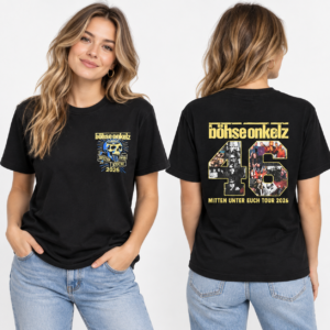 Bhse Onkelz 46 Mitten Unter Euch Tour 2026 T-shirt - Afbeelding 3