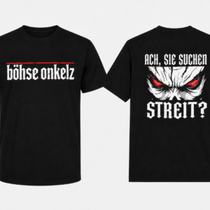 Bhse Onkelz Ach Sie Suchen Streit Hoodie Sweatshirtlong Sleeve