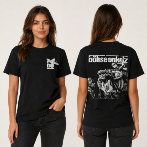 Bhse Onkelz Bo Sombrero Band Photo T-shirt - Image 3