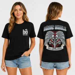 Bhse Onkelz La Familia Skull Wings T-shirt