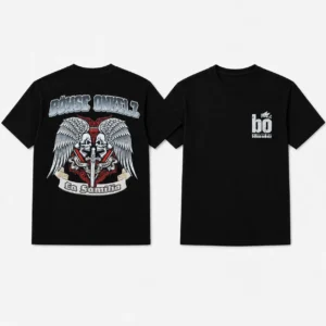 Bhse Onkelz La Familia Skull Wings T-shirt - Imagem 3