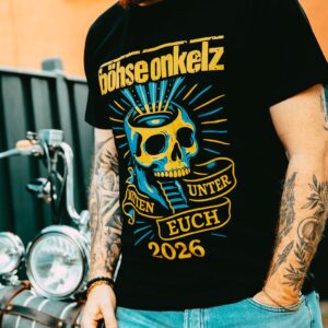 Bhse Onkelz Mitten Unter Euch Tour 2026 T-shirt Rock Fan – Image 2