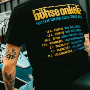 Bhse Onkelz Mitten Unter Euch Tour 2026 T-shirt Rock Fan – Image 3