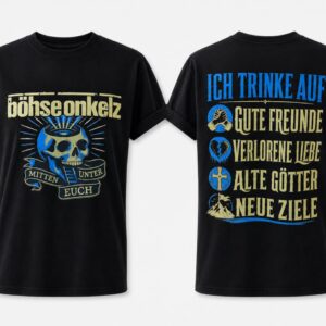 Bhse Onkelz Mitten Unter Euch Vintage Skull Limited Edition